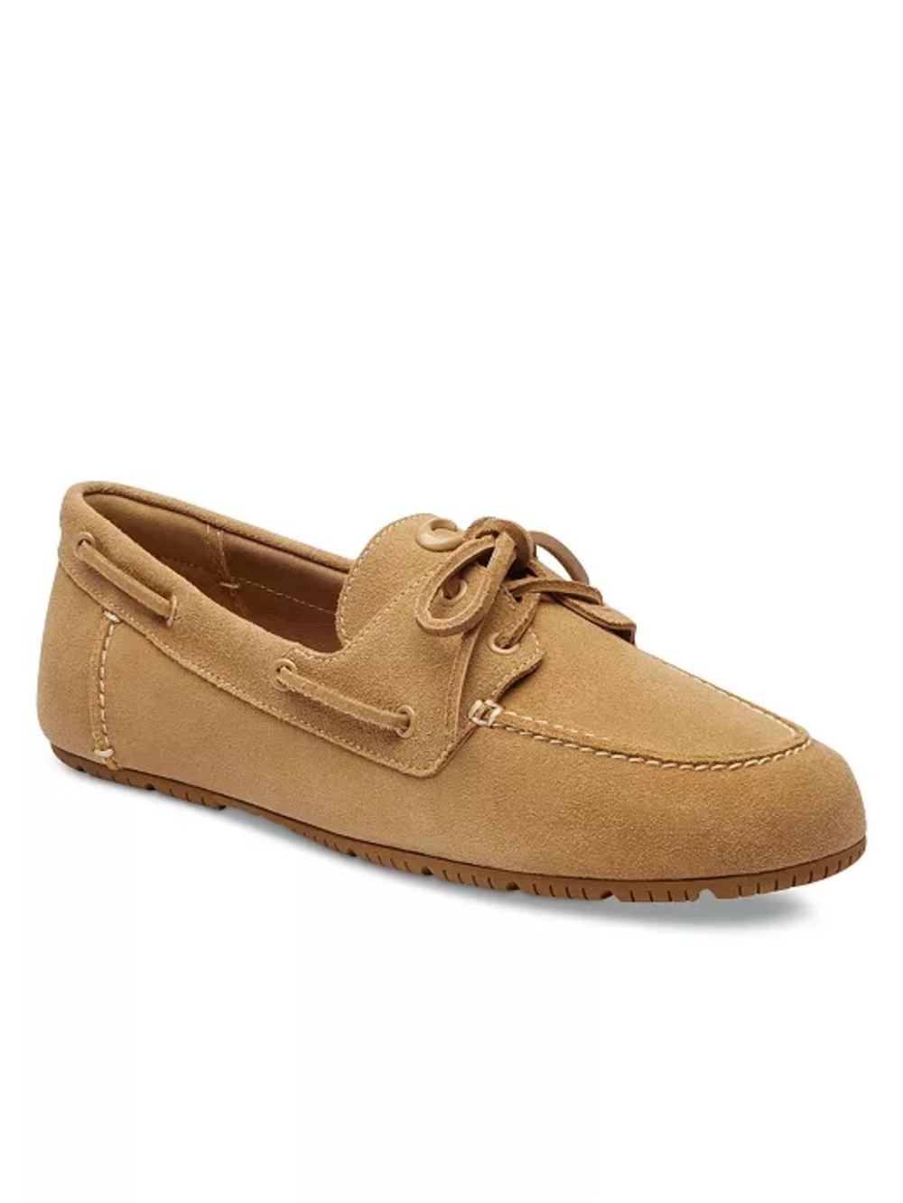 Coach Tan Suede Flat Loafers